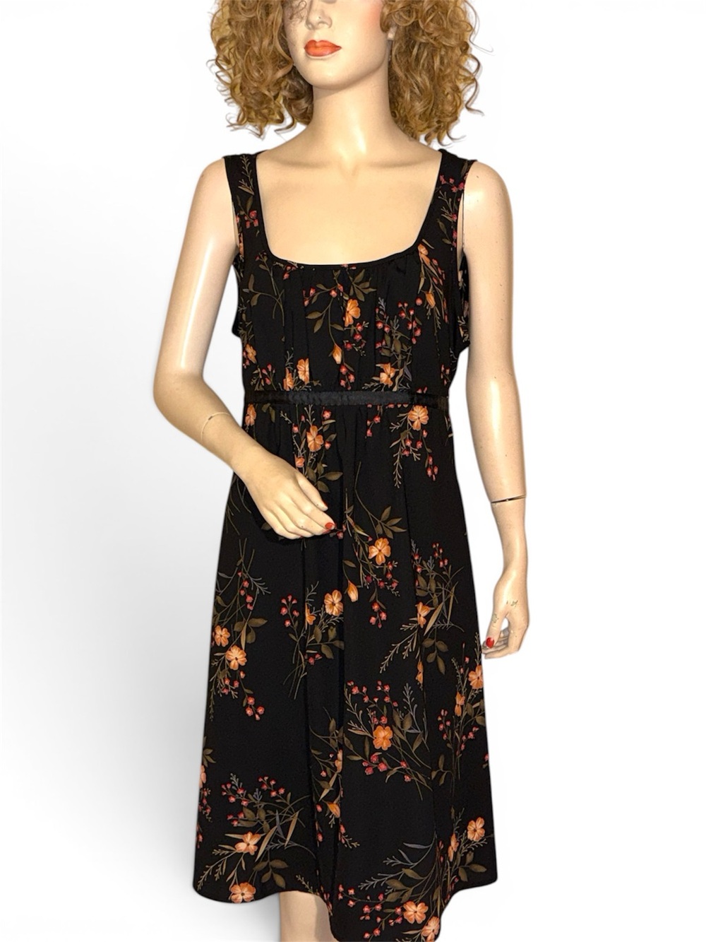 Motherhood Maternity Women’s Multicolor Floral Tie Back Dress Size XL